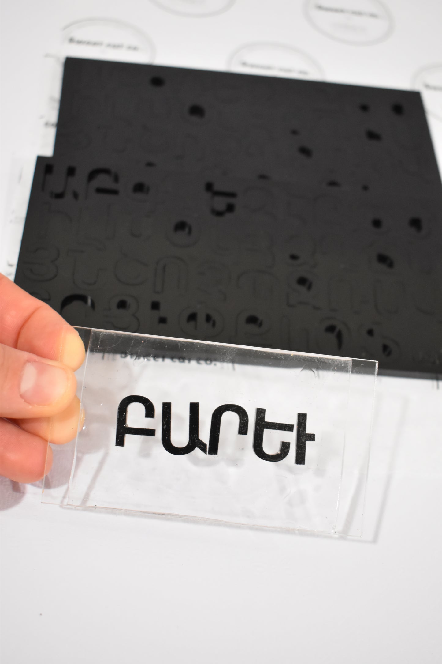 Armenian Alphabet Fondant Press
