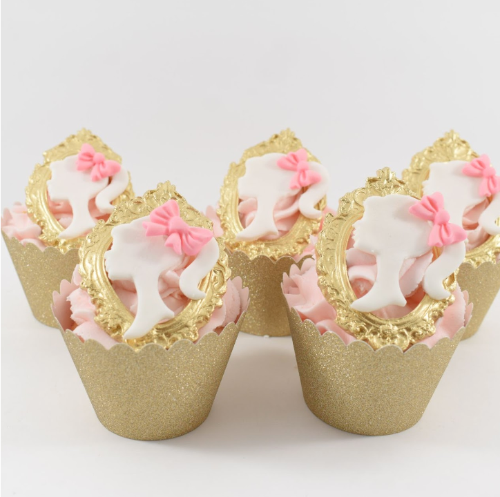 Pink Camo Foil Cupcake Cups 36CT - Party Connexion LLC