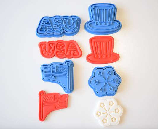 July 4 Cutters/ Stamps