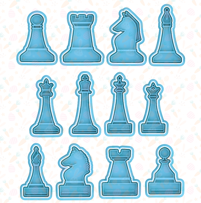 Chess Set Cutters/Stamps