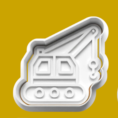 Construction trucks Cutters/Stamps