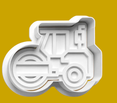 Construction trucks Cutters/Stamps