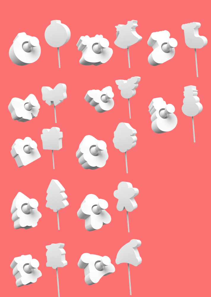 Christmas cake pop PRV