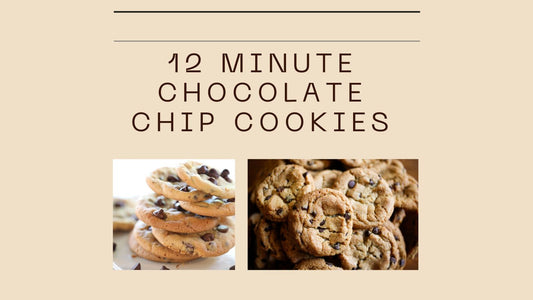 12 minute chocolate chip cookies