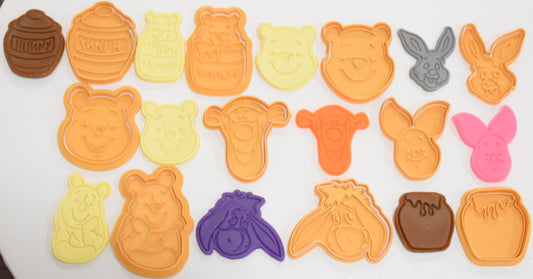 Pooh Bear Cutters/Stamps