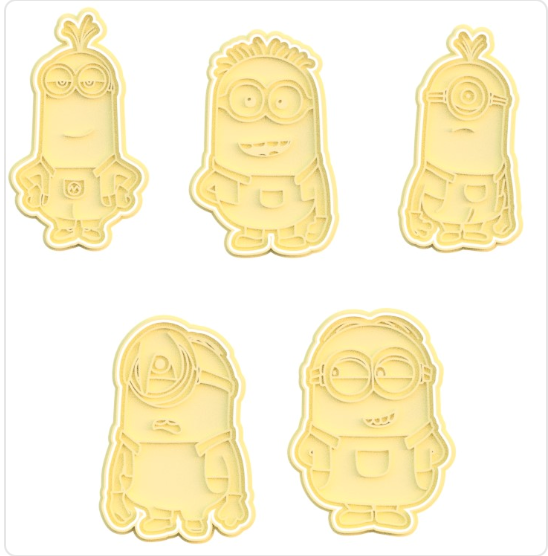 Minions Cutters/Stamps