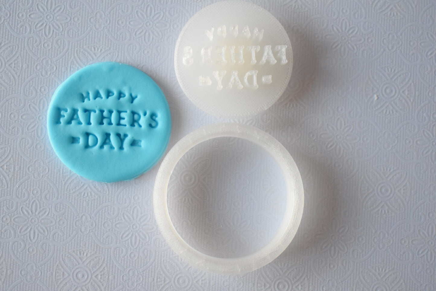 Circle Father's Day Cutter/Stamp